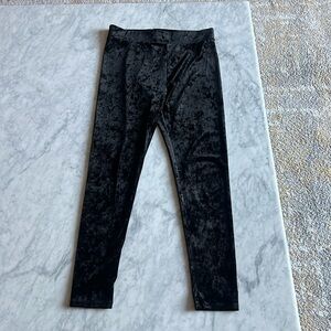 Bcbg Generation size M/L velvet leggings
